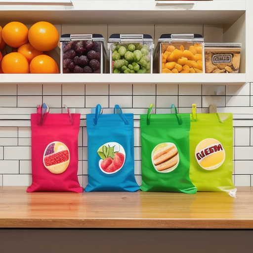 Afbeelding van Herbruikbare sandwichzakjes van silicone: duurzaam en handig
