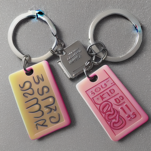 Afbeelding van Personaliseer waterbestendige sleutelhangers als cadeau