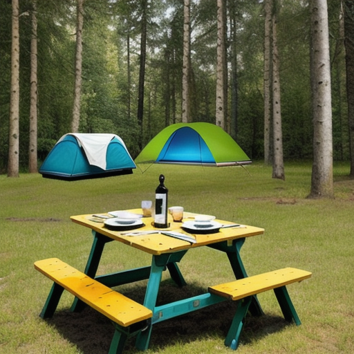 Afbeelding van Opvouwbare Campingservies: Praktische Voordelen en Tips