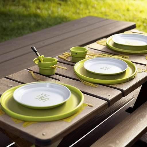 Afbeelding van Koop opvouwbare campingservies van hoge kwaliteit