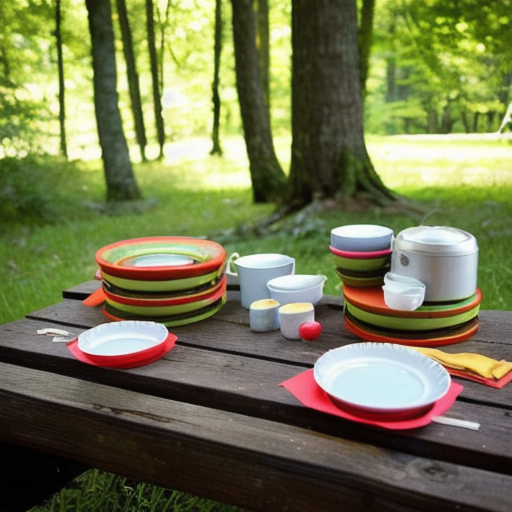 Afbeelding van Ontdek de beste tips voor opvouwbare campingservies
