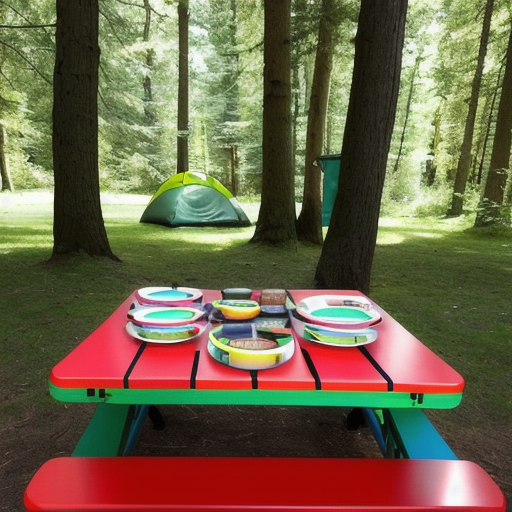 Afbeelding van Ontdek de voordelen van opvouwbaar campingservies