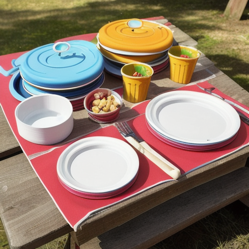 Afbeelding van Beste tijd om opvouwbare campingservies te kopen