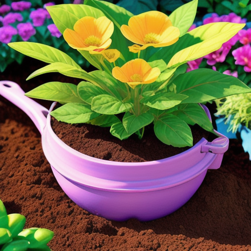 Afbeelding van Plastic oppotspades: onmisbaar voor elke tuinier