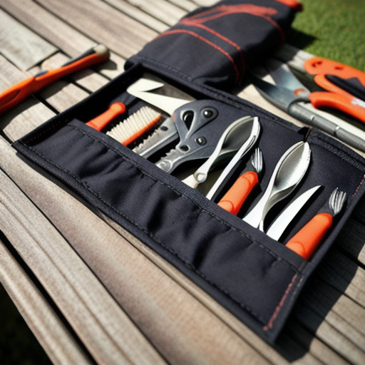 Afbeelding van Opvouwbare tuingereedschapstasjes: Prijs en voordelen