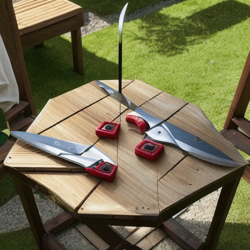 Afbeelding van Legaal gebruik van opvouwbare tuinscheren in parken