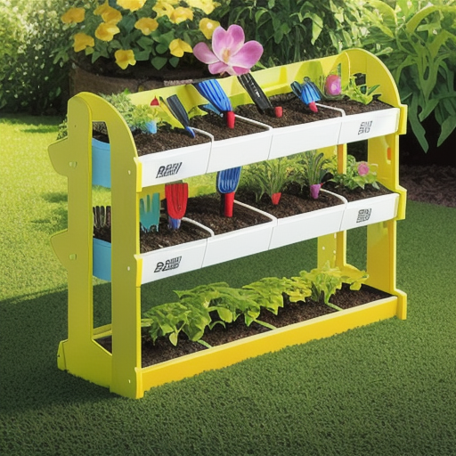 Afbeelding van Veiligheid van multifunctionele tuinorganizers voor kinderen