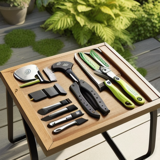 Afbeelding van Opvouwbare tuingereedschapsets voor je projecten maken