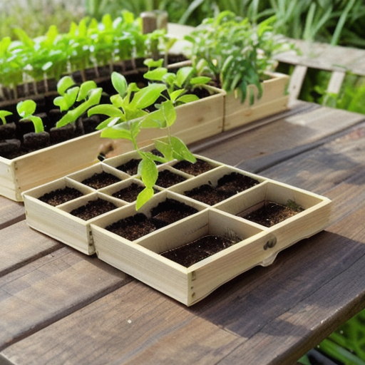 Afbeelding van Herbruikbare zaaibakjes: Duurzaam en efficiënt voor je tuin