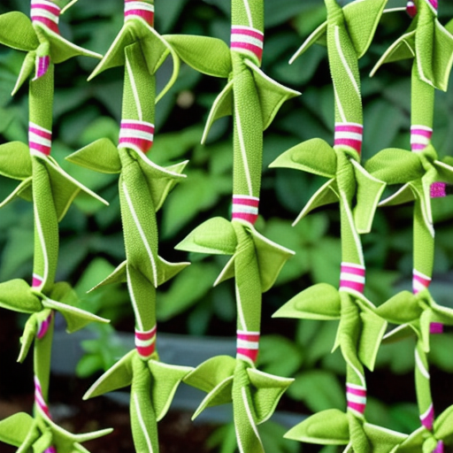 Afbeelding van Herbruikbare Plantenbinders: Duurzaam Tuinieren Made Easy