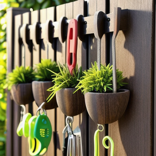 Afbeelding van Multifunctionele Tuinhaken: Installatie Gids voor Muren