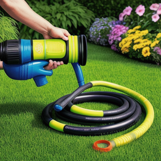 Afbeelding van Combineren van opvouwbare tuinslangen met druppelirrigatie