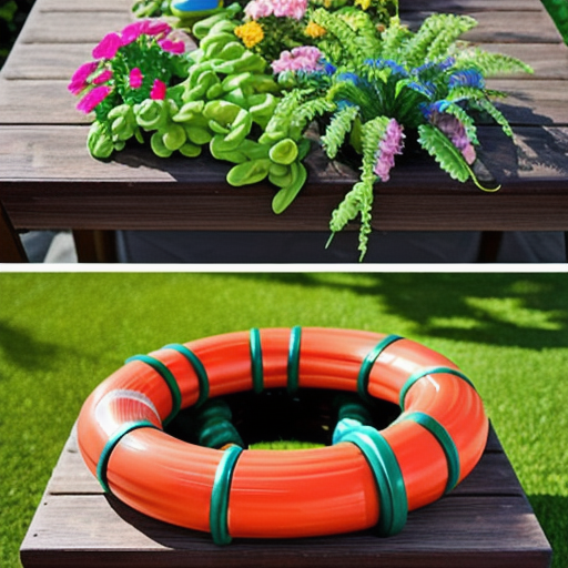 Afbeelding van Opvouwbare tuinslangen voor eenvoudig plantenbesproeien