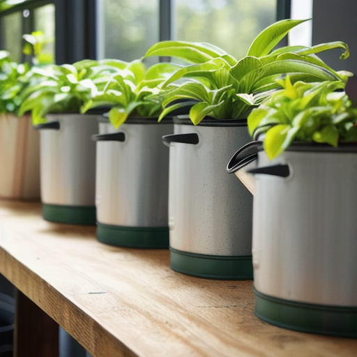 Afbeelding van Herbruikbare gieterhouders: Duurzaam en Efficiënt Watergeven