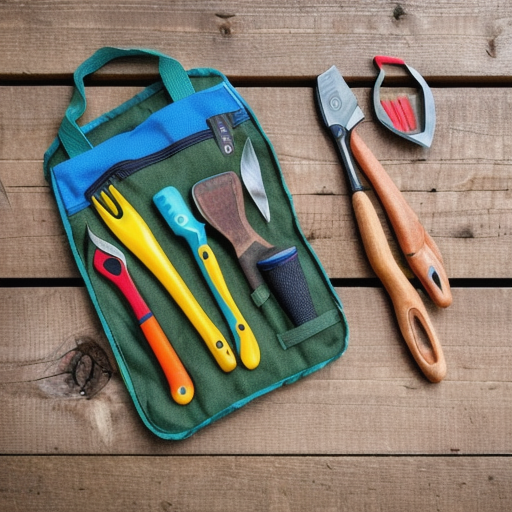 Afbeelding van Tijd om opvouwbare tuingereedschapstasjes te maken