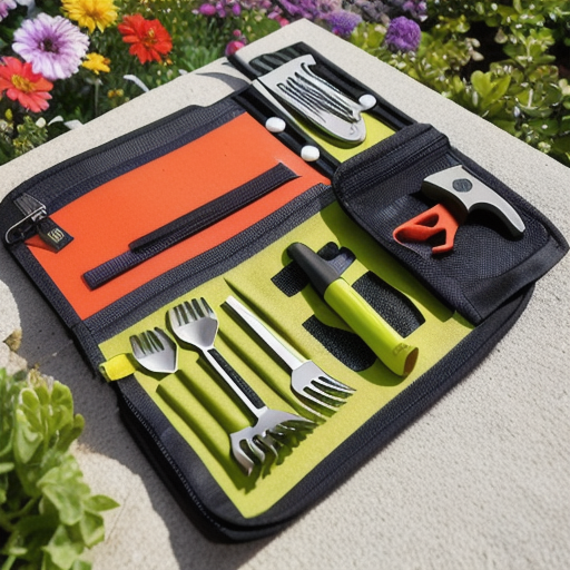 Afbeelding van Maak je eigen opvouwbare tuingereedschapstasjes thuis