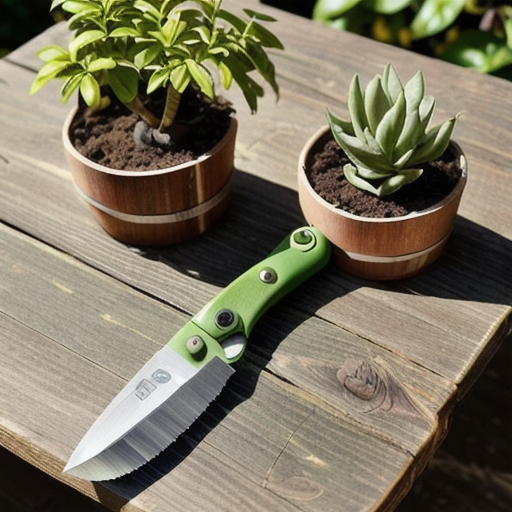 Afbeelding van Maak je eigen opvouwbare plantensnoeiers eenvoudig thuis