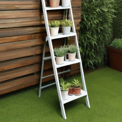 Afbeelding van Multifunctionele tuinladderhouders: de slimme keuze