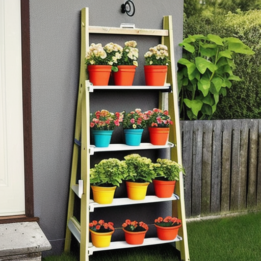 Afbeelding van Ontdek de Voordelen van Multifunctionele Tuinladderhouders