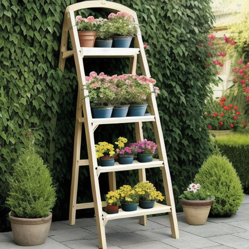 Afbeelding van Verbeter de Functionaliteit van Multifunctionele Tuinladderhouders