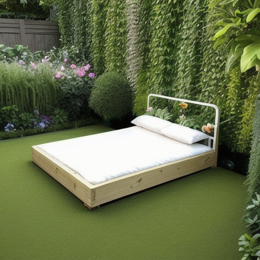 Afbeelding van Opvouwbare tuinbedden: Ideaal voor kleine tuinen