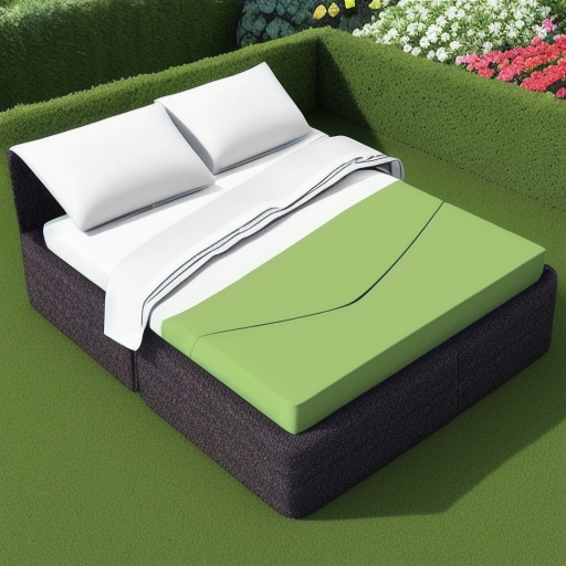 Afbeelding van Opvouwbare tuinbedden in de zomer: de beste opties