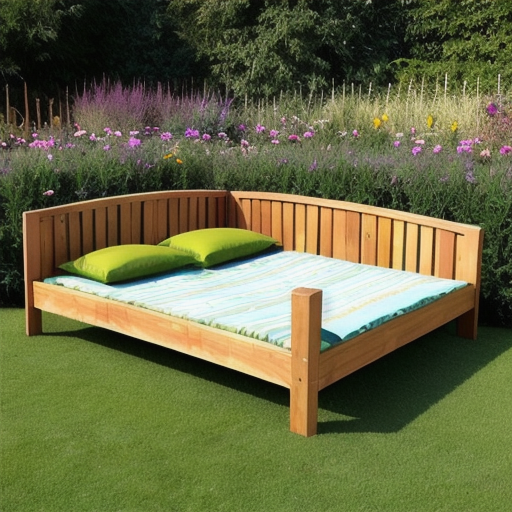 Afbeelding van Goedkoopste opvouwbare tuinbedden zelf maken