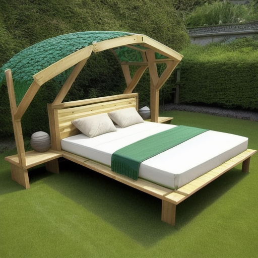 Afbeelding van Maak je eigen opvouwbare tuinbedden met DIY