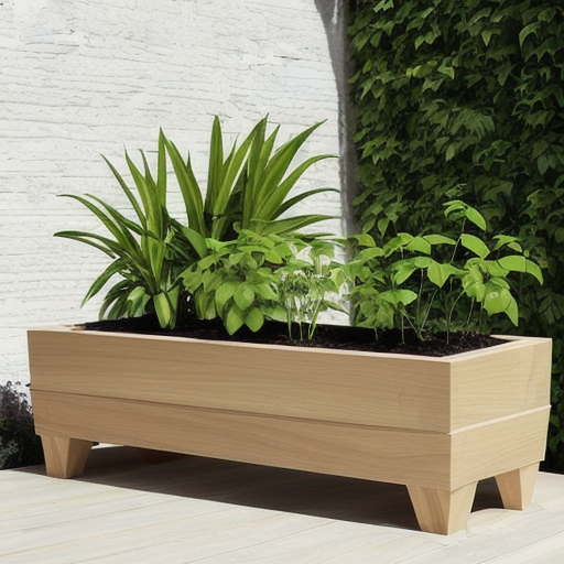 Afbeelding van Multifunctionele tuinplanters voor kleine tuinen