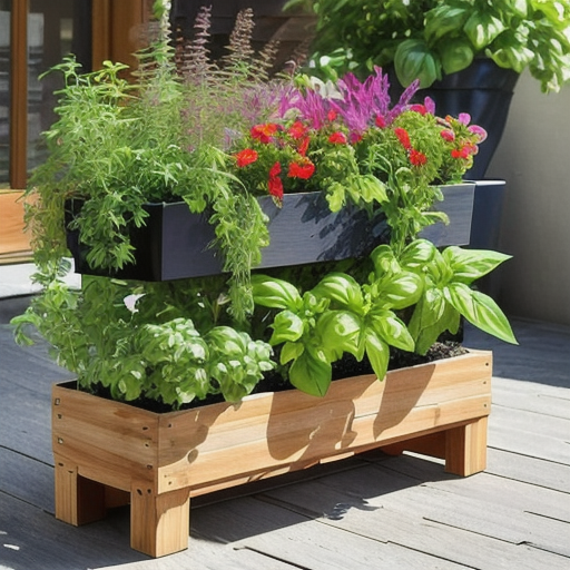 Afbeelding van Multifunctionele tuinplanters voor kruiden gebruiken