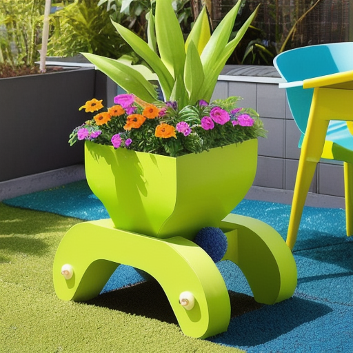 Afbeelding van Veiligheid van Multifunctionele Tuinplanters met Kinderen