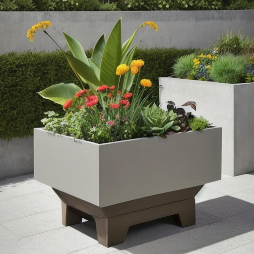 Afbeelding van Multifunctionele tuinplanters: Soorten en voordelen