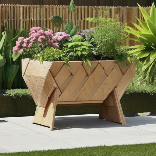 Afbeelding van Duurzame multifunctionele tuinplanters voor elke tuin