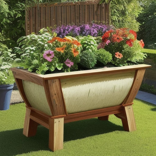 Afbeelding van Zelf multifunctionele tuinplanters maken: zo doe je dat