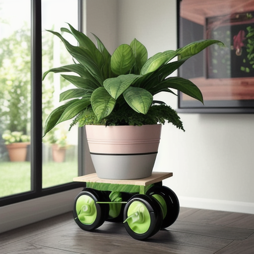 Afbeelding van Multifunctionele Plantenrollers voor Zware Planten: Gebruikstips