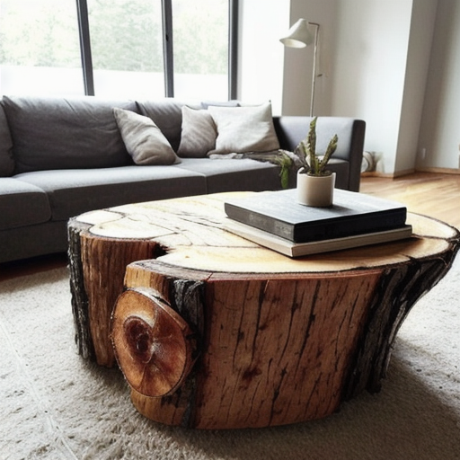 Afbeelding van Multifunctionele boomstammen: De nieuwe trend in decoratie