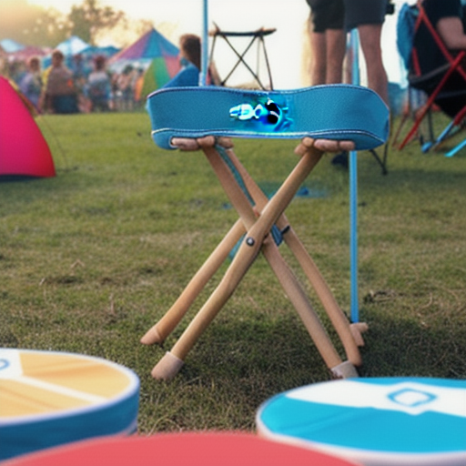 Afbeelding van Opvouwbare campingkrukjes: draagvermogen en tips