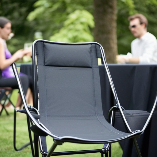 Afbeelding van Ontdek de voordelen van opvouwbare vouwstoelen met rugleuning