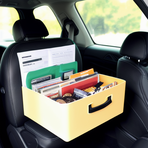 Afbeelding van Combineer plastic auto-organizers met handige accessoires