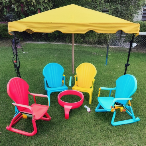 Afbeelding van Veiligheid van opvouwbare vouwstoelen voor kinderen