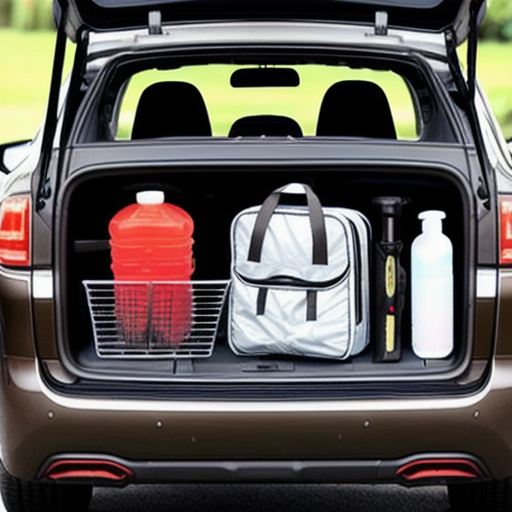 Afbeelding van Populaire plastic auto-organizers voor een opgeruimde auto