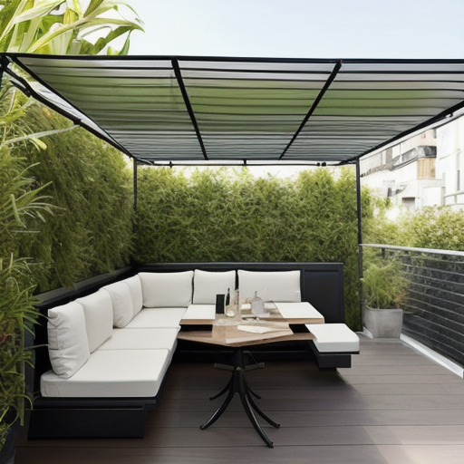 Afbeelding van Opvouwbare windschermen: ideaal voor jouw terras