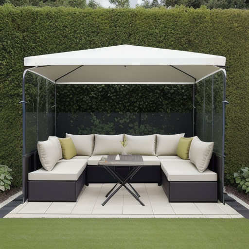 Afbeelding van Vind het perfecte opvouwbare windscherm voor je tuin