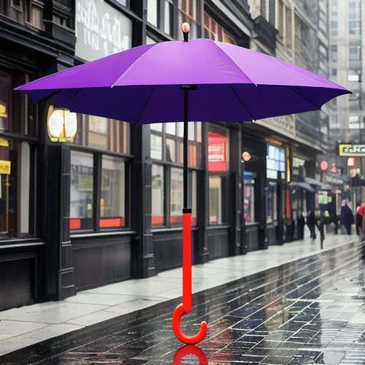 Afbeelding van Handige opvouwbare regenschermen voor onderweg