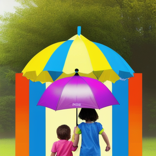 Afbeelding van Top 5 opvouwbare regenschermen voor kinderen