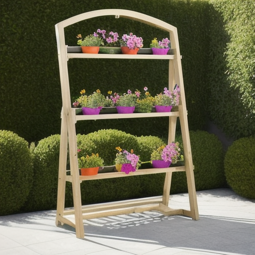 Afbeelding van Legaal opvouwbare rekken in de tuin plaatsen?