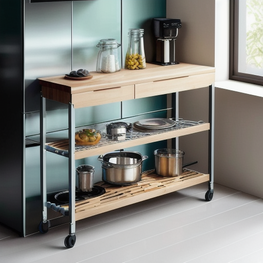 Afbeelding van Beste opties voor opvouwbare rekken in de keuken