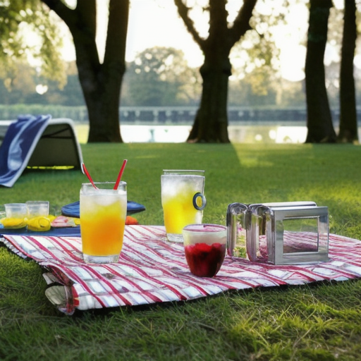 Afbeelding van Opvouwbare glazenhouders: onmisbaar voor elke picknick