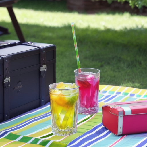 Afbeelding van Opvouwbare glazenhouders: Zomer gebruiksadvies