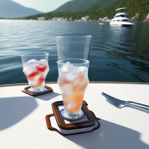 Afbeelding van Veiligheid van opvouwbare glazenhouders op boten